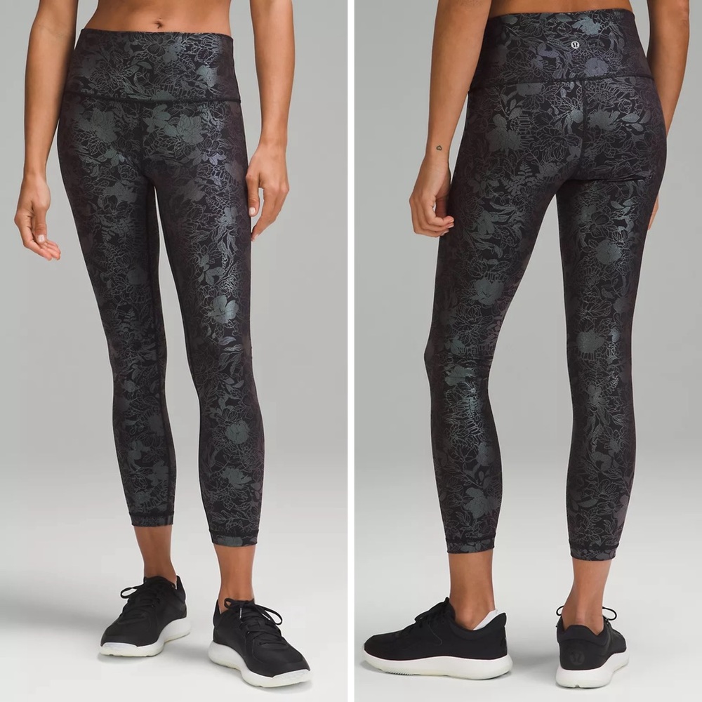 (SO-16) Lululemon Wunder Under Tight 25" Shine